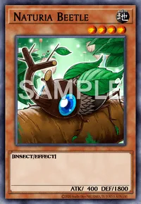 Naturia Beetle, Yu-Gi-Oh! card, EARTH