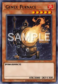 Genex Furnace, Yu-Gi-Oh! card, FIRE