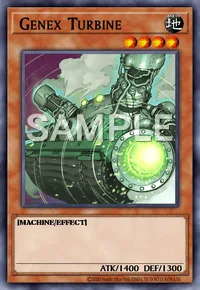 Genex Turbine, Yu-Gi-Oh! card, EARTH