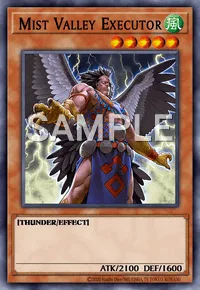 Mist Valley Executor, Yu-Gi-Oh! card, WIND