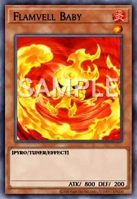 Flamvell Baby, Yu-Gi-Oh! card, FIRE