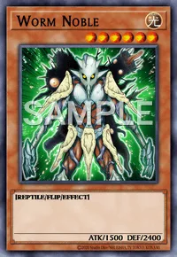 Worm Noble, Yu-Gi-Oh! card, LIGHT