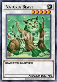 Naturia Beast, Yu-Gi-Oh! card, EARTH
