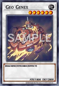 Geo Genex, Yu-Gi-Oh! card, EARTH