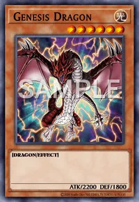 Genesis Dragon, Yu-Gi-Oh! card, LIGHT
