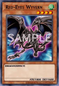 Red-Eyes Wyvern, Yu-Gi-Oh! card, WIND