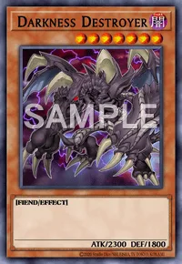 Darkness Destroyer, Yu-Gi-Oh! card, DARK