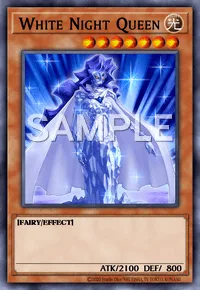White Night Queen, Yu-Gi-Oh! card, LIGHT