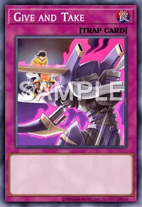 Give and Take, Yu-Gi-Oh! card, TRAP