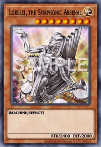 Lorelei, the Symphonic Arsenal, Yu-Gi-Oh! card, LIGHT