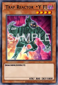 Trap Reactor ・Y FI, Yu-Gi-Oh! card, DARK