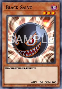Black Salvo, Yu-Gi-Oh! card, DARK