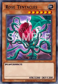 Rose Tentacles, Yu-Gi-Oh! card, EARTH