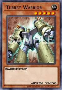 Turret Warrior, Yu-Gi-Oh! card, EARTH