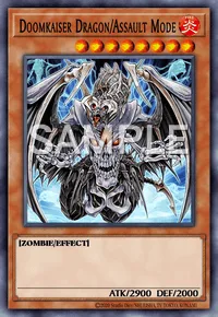 Doomkaiser Dragon/Assault Mode, Yu-Gi-Oh! card, FIRE
