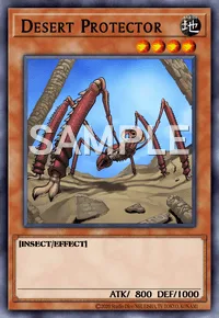 Desert Protector, Yu-Gi-Oh! card, EARTH