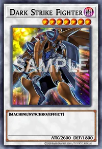 Dark Strike Fighter, Yu-Gi-Oh! card, DARK