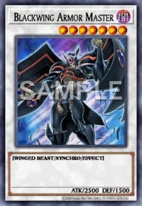 Blackwing Armor Master, Yu-Gi-Oh! card, DARK