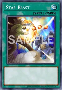 Star Blast, Yu-Gi-Oh! card, SPELL