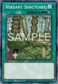 Verdant Sanctuary, Yu-Gi-Oh! card, SPELL