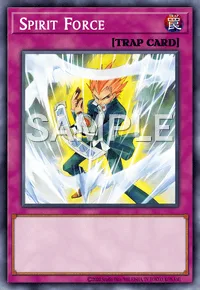 Spirit Force, Yu-Gi-Oh! card, TRAP
