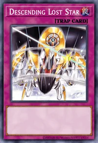Descending Lost Star, Yu-Gi-Oh! card, TRAP