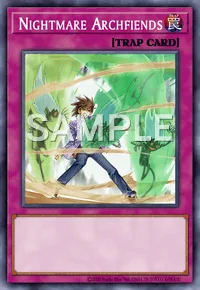 Nightmare Archfiends, Yu-Gi-Oh! card, TRAP