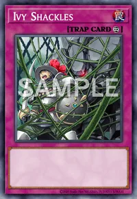 Ivy Shackles, Yu-Gi-Oh! card, TRAP