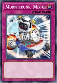 Morphtronic Mix-up, Yu-Gi-Oh! card, TRAP