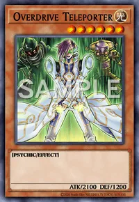 Overdrive Teleporter, Yu-Gi-Oh! card, LIGHT
