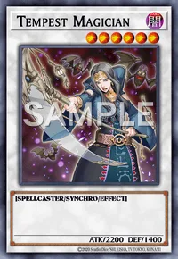 Tempest Magician, Yu-Gi-Oh! card, DARK