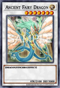 Ancient Fairy Dragon, Yu-Gi-Oh! card, LIGHT