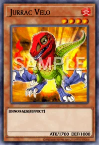 Jurrac Velo, Yu-Gi-Oh! card, FIRE