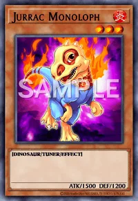 Jurrac Monoloph, Yu-Gi-Oh! card, FIRE