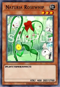 Naturia Rosewhip, Yu-Gi-Oh! card, EARTH