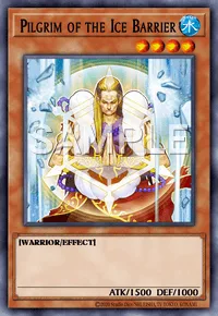 Pilgrim of the Ice Barrier, Yu-Gi-Oh! card, WATER
