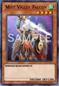 Mist Valley Falcon, Yu-Gi-Oh! card, WIND