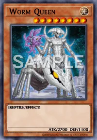 Worm Queen, Yu-Gi-Oh! card, LIGHT