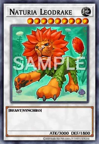 Naturia Leodrake, Yu-Gi-Oh! card, EARTH