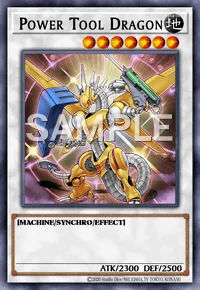 Power Tool Dragon, Yu-Gi-Oh! card, EARTH