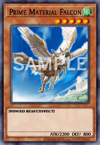 Prime Material Falcon, Yu-Gi-Oh! card, WIND