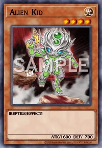 Alien Kid, Yu-Gi-Oh! card, LIGHT