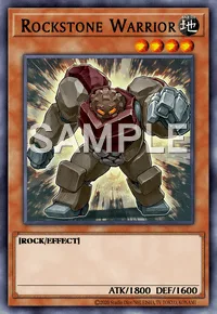Rockstone Warrior, Yu-Gi-Oh! card, EARTH