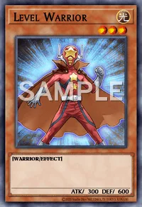 Level Warrior, Yu-Gi-Oh! card, LIGHT