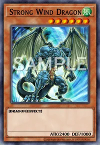 Strong Wind Dragon, Yu-Gi-Oh! card, WIND