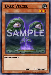 Dark Verger, Yu-Gi-Oh! card, EARTH