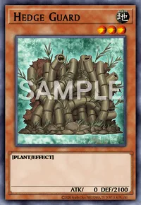 Hedge Guard, Yu-Gi-Oh! card, EARTH