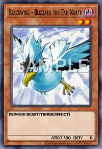 Blackwing - Blizzard the Far North, Yu-Gi-Oh! card, DARK