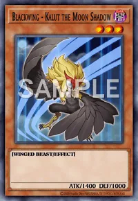Blackwing - Kalut the Moon Shadow, Yu-Gi-Oh! card, DARK