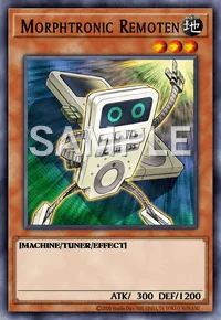 Morphtronic Remoten, Yu-Gi-Oh! card, EARTH